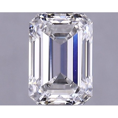 Diament laboratoryjny bezbarwny szlif szmaragdowy, 1.14ct, VVS2, E, IGI LG622475257