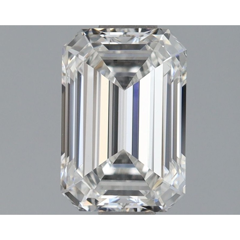 Diament laboratoryjny bezbarwny szlif szmaragdowy, 1.15ct, VVS2, F, IGI LG586363777