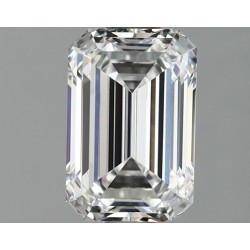 Diament laboratoryjny bezbarwny szlif szmaragdowy, 1.14ct, VVS2, E, IGI LG633423232