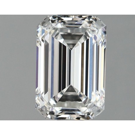 Diament laboratoryjny bezbarwny szlif szmaragdowy, 1.14ct, VVS2, E, IGI LG633423232