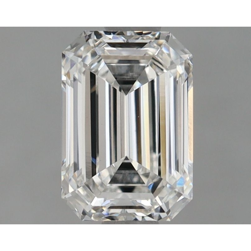 Diament laboratoryjny bezbarwny szlif szmaragdowy, 1.15ct, VVS2, F, IGI LG582368340