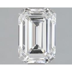 Diament laboratoryjny bezbarwny szlif szmaragdowy, 1.15ct, VVS2, F, IGI LG583318287