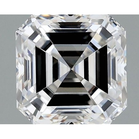 Diament laboratoryjny bezbarwny szlif szmaragdowy kwadratowy, 1.61ct, VVS2, E, HRD 240000264619