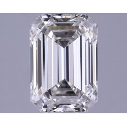 Diament laboratoryjny bezbarwny szlif szmaragdowy, 1.16ct, VVS2, F, IGI LG600373126