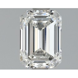 Diament laboratoryjny bezbarwny szlif szmaragdowy, 1.16ct, VVS2, F, IGI LG595392517