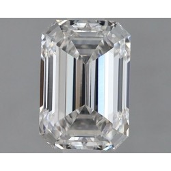 Diament laboratoryjny bezbarwny szlif szmaragdowy, 1.16ct, VVS2, F, IGI LG577379535