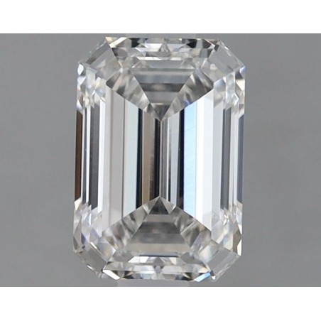 Diament laboratoryjny bezbarwny szlif szmaragdowy, 1.16ct, VVS2, F, IGI LG577379535