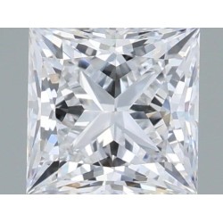 Diament laboratoryjny bezbarwny szlif princess, 1.01ct, VVS2, D, IGI LG739579266
