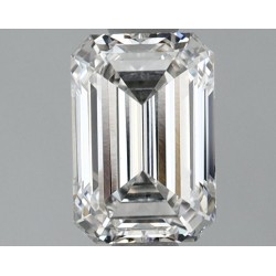 Diament laboratoryjny bezbarwny szlif szmaragdowy, 1.13ct, VVS2, F, IGI LG637462059