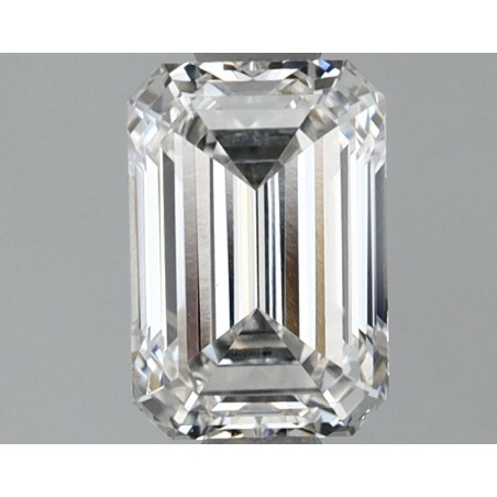 Diament laboratoryjny bezbarwny szlif szmaragdowy, 1.13ct, VVS2, F, IGI LG637462059