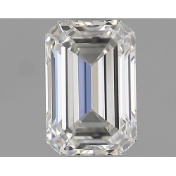 Diament laboratoryjny bezbarwny szlif szmaragdowy, 1.13ct, VVS2, F, IGI LG598309734
