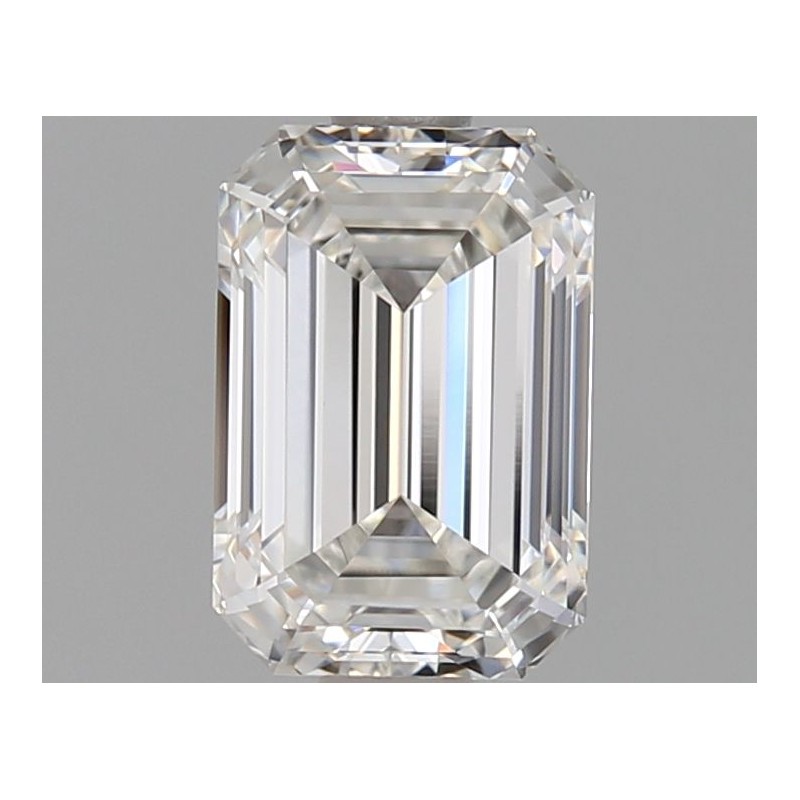 Diament laboratoryjny bezbarwny szlif szmaragdowy, 1.13ct, VVS2, F, IGI LG588358644