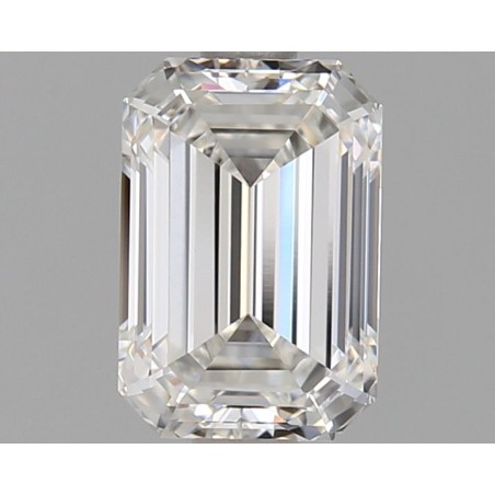 Diament laboratoryjny bezbarwny szlif szmaragdowy, 1.13ct, VVS2, F, IGI LG588358644