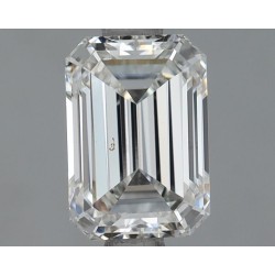 Diament laboratoryjny bezbarwny szlif szmaragdowy, 1.13ct, VVS2, F, IGI LG588337646