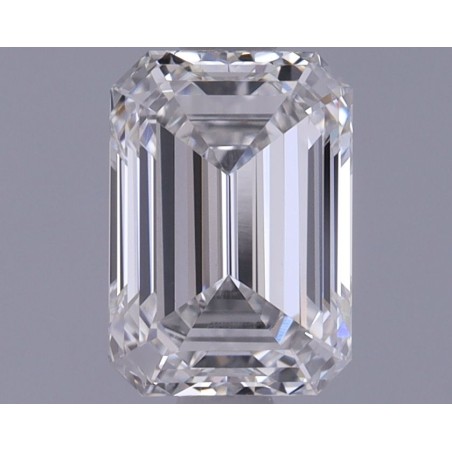 Diament laboratoryjny bezbarwny szlif szmaragdowy, 1.14ct, VVS2, F, IGI LG600350627