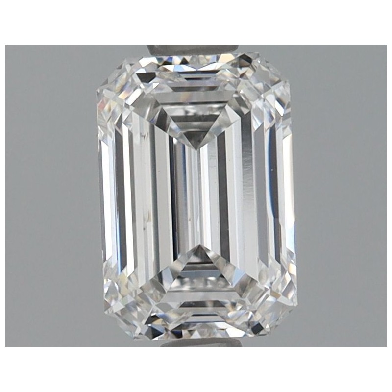 Diament laboratoryjny bezbarwny szlif szmaragdowy, 1.13ct, VVS2, F, IGI LG597370256