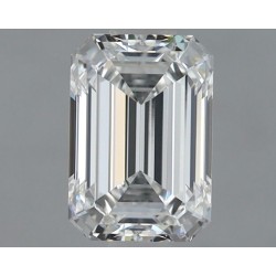 Diament laboratoryjny bezbarwny szlif szmaragdowy, 1.14ct, VVS2, F, IGI LG578317551