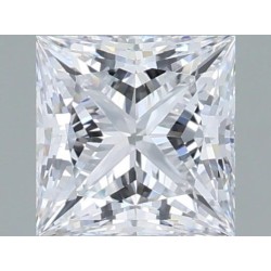 Diament laboratoryjny bezbarwny szlif princess, 1.07ct, VVS2, D, IGI LG739579264