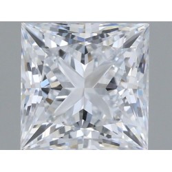 Diament laboratoryjny bezbarwny szlif princess, 1.23ct, VVS2, D, IGI LG739579313