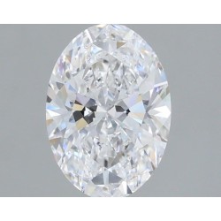 Diament laboratoryjny bezbarwny szlif owalny, 1.21ct, VVS2, D, IGI LG739579312