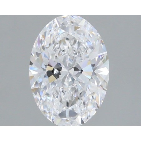 Diament laboratoryjny bezbarwny szlif owalny, 1.21ct, VVS2, D, IGI LG739579312
