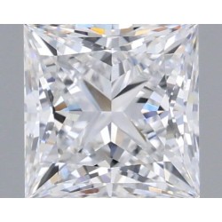 Diament laboratoryjny bezbarwny szlif princess, 1.52ct, VVS2, D, IGI LG739579296