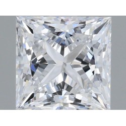 Diament laboratoryjny bezbarwny szlif princess, 1.24ct, VVS1, D, IGI LG739579311