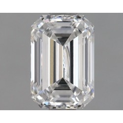 Diament laboratoryjny bezbarwny szlif szmaragdowy, 1.09ct, VVS2, E, IGI LG582363778