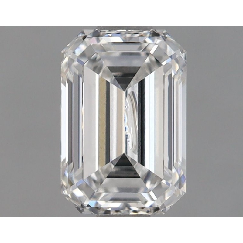 Diament laboratoryjny bezbarwny szlif szmaragdowy, 1.09ct, VVS2, E, IGI LG582363778