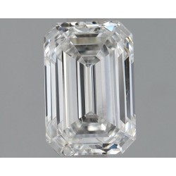 Diament laboratoryjny bezbarwny szlif szmaragdowy, 1.12ct, VVS2, E, IGI LG598347554