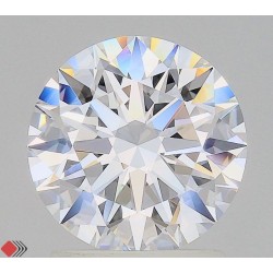 Diament laboratoryjny bezbarwny szlif okrągły, 1.73ct, VVS1, D, IGI LG742525135