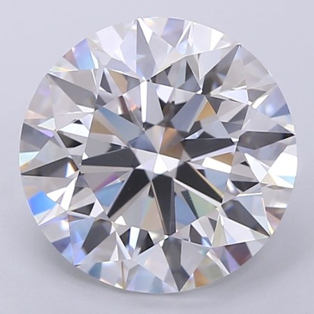 Diament laboratoryjny bezbarwny szlif okrągły, 2.83ct, VVS2, D, GIA 2537725256