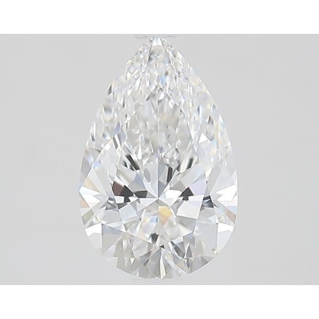 Diament laboratoryjny bezbarwny szlif gruszkowy, 1.63ct, VVS2, E, IGI LG662471224