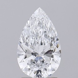Diament laboratoryjny bezbarwny szlif gruszkowy, 1.53ct, IF, E, IGI LG597366163