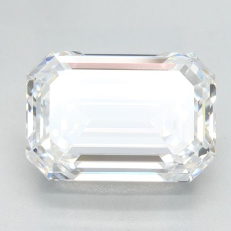 Diament laboratoryjny bezbarwny szlif szmaragdowy, 2.74ct, VVS1, D, GIA 2496976998