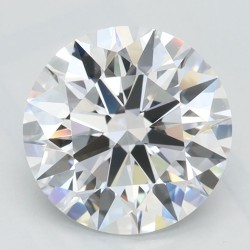 Diament laboratoryjny bezbarwny szlif okrągły, 2.1ct, IF, D, IGI LG725504770
