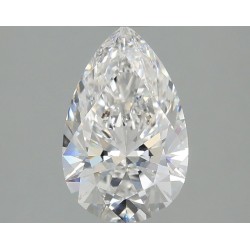 Diament laboratoryjny bezbarwny szlif gruszkowy, 1.59ct, VVS2, D, IGI LG685538207
