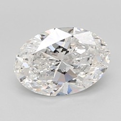 Diament laboratoryjny bezbarwny szlif owalny, 2.57ct, VVS2, E, IGI LG723592369