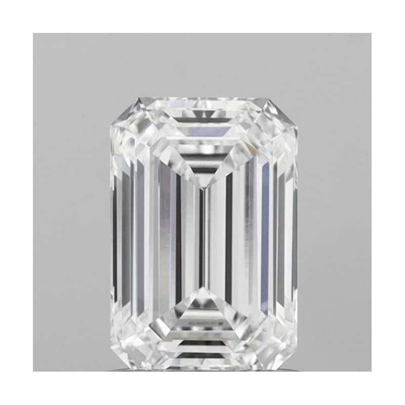 Diament laboratoryjny bezbarwny szlif szmaragdowy, 1.04ct, VVS1, D, IGI LG745519738