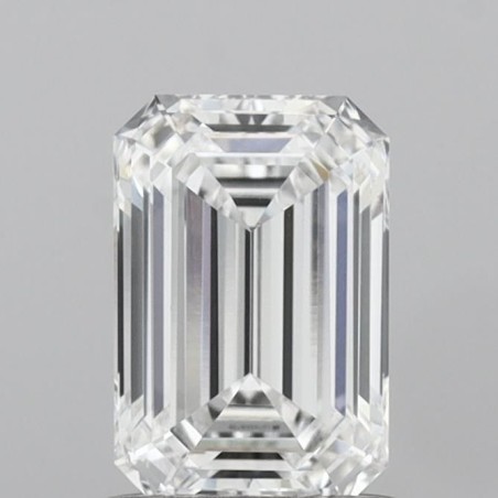 Diament laboratoryjny bezbarwny szlif szmaragdowy, 1.04ct, VVS1, D, IGI LG745519738