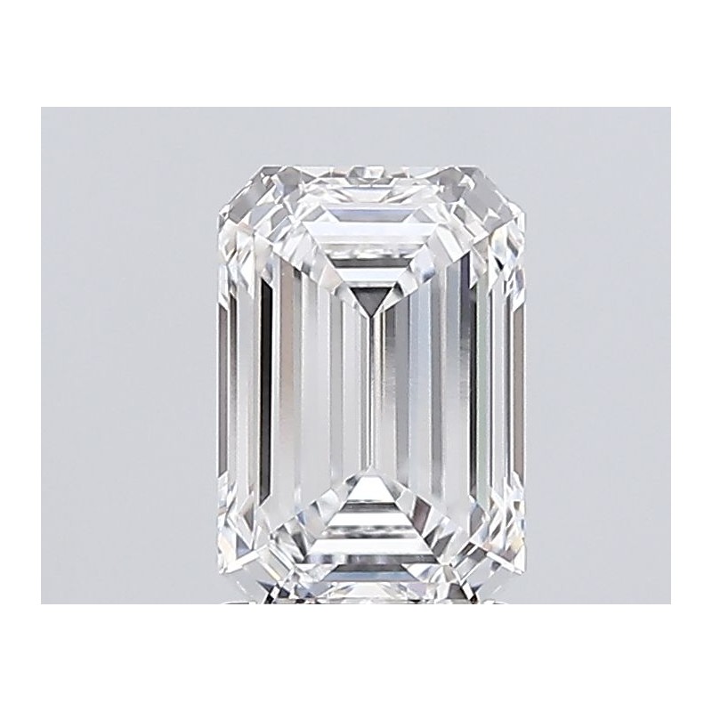 Diament laboratoryjny bezbarwny szlif szmaragdowy, 2.09ct, VVS2, D, IGI LG696594574