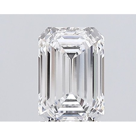 Diament laboratoryjny bezbarwny szlif szmaragdowy, 2.09ct, VVS2, D, IGI LG696594574