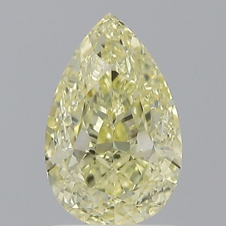 Diament o barwie fantazyjnej szlif gruszkowy, 1.08ct, VS2, Fancy Yellow, GIA 2517916623