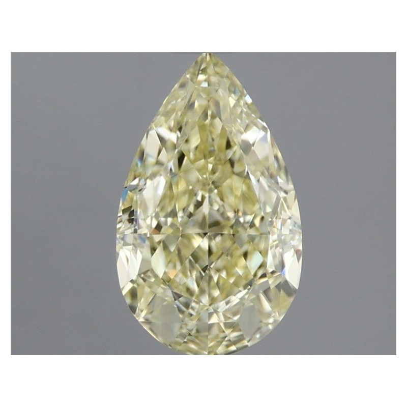 Diament o barwie fantazyjnej szlif gruszkowy, 1.31ct, VVS2, Fancy Yellow, GIA 5523558642