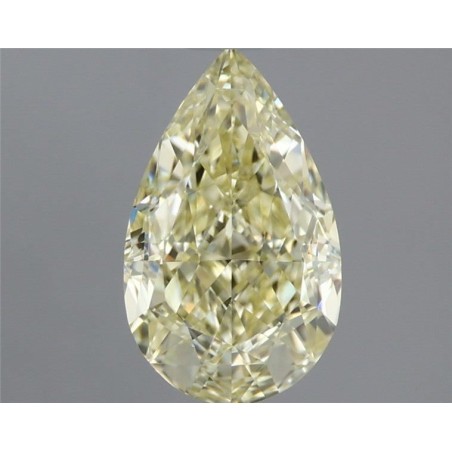 Diament o barwie fantazyjnej szlif gruszkowy, 1.31ct, VVS2, Fancy Yellow, GIA 5523558642