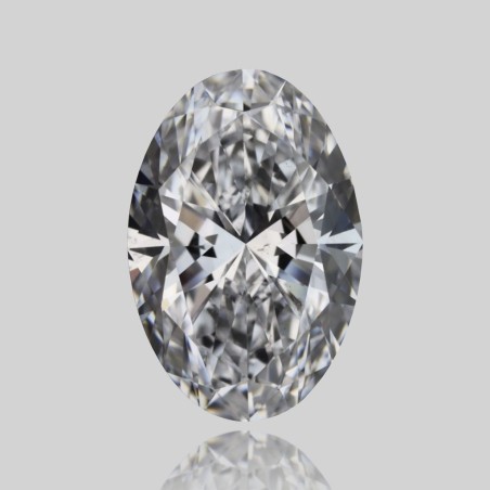 Diament szlif owalny, 0.8ct, SI1, D, GIA 7528660091