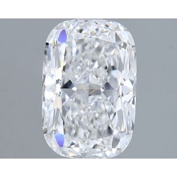 Diament laboratoryjny bezbarwny szlif poduszkowy brylantowy, 2.06ct, VVS1, E, GIA 2527967250