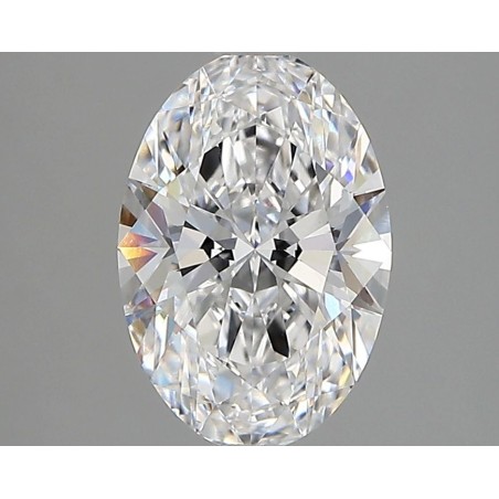 Diament laboratoryjny bezbarwny szlif owalny, 1.76ct, VVS1, D, IGI LG746526789