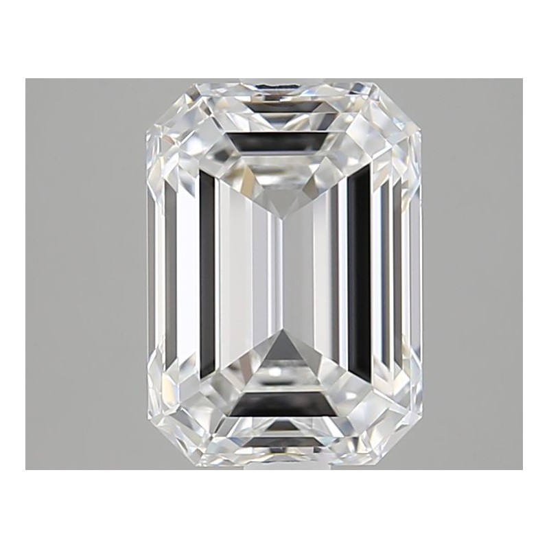 Diament laboratoryjny bezbarwny szlif szmaragdowy, 2.85ct, VVS2, E, GIA 7532136421