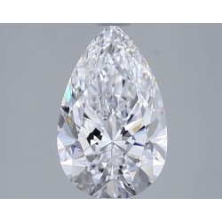 Diament laboratoryjny bezbarwny szlif gruszkowy, 1.75ct, VVS2, D, IGI LG726564845